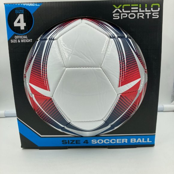 Xcello Sports Size 4 Soccer Ball 840312300449 - Picture 2 of 2